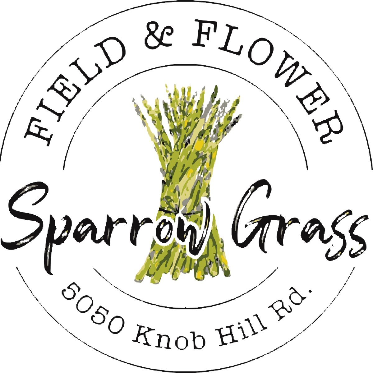 Sparrow Grass Field & Flower logo