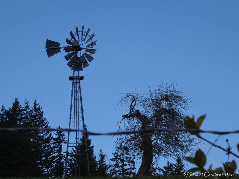 Windmill in Armstrong, BC.